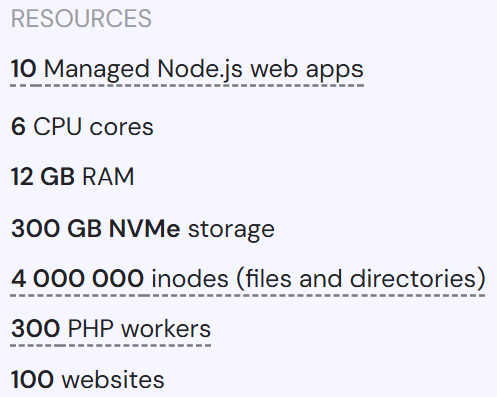 Cloud hosting enterprise plan